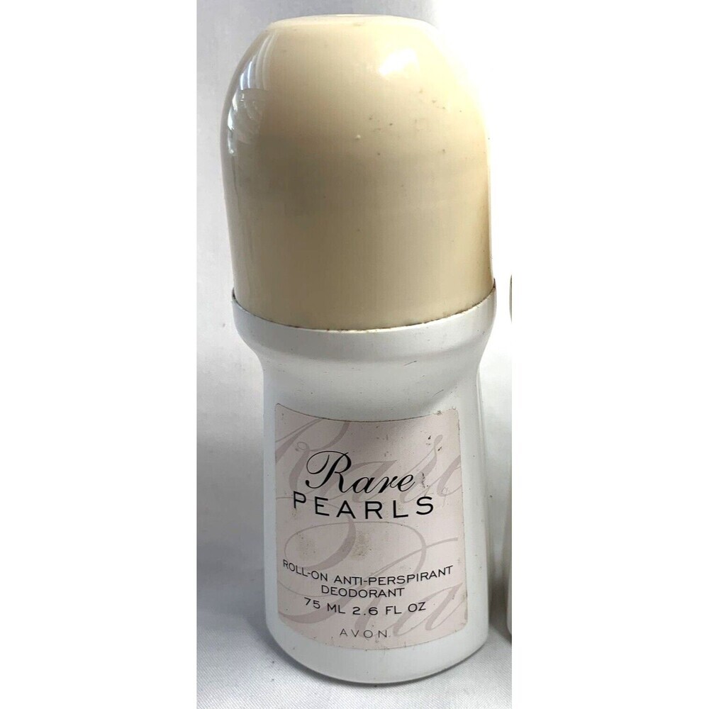 Avon Rare Pearls Roll-On Anti-Perspirant Deodorant 2.6 Fl OZ Lot of 2
